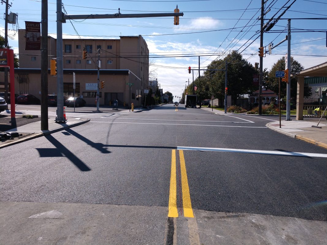 Borough Intersection Improvements ADA Curb Ramps Paving