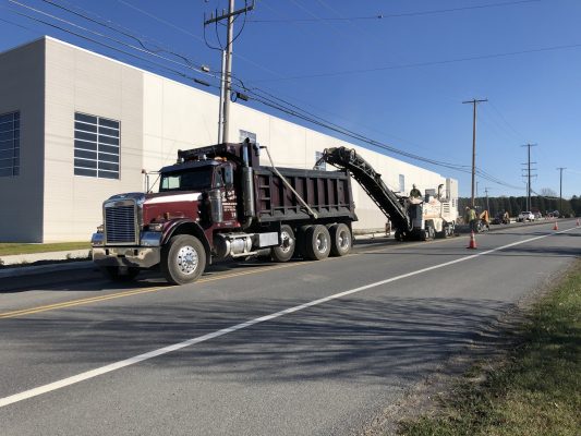 Mill and Overlay Road Widening
